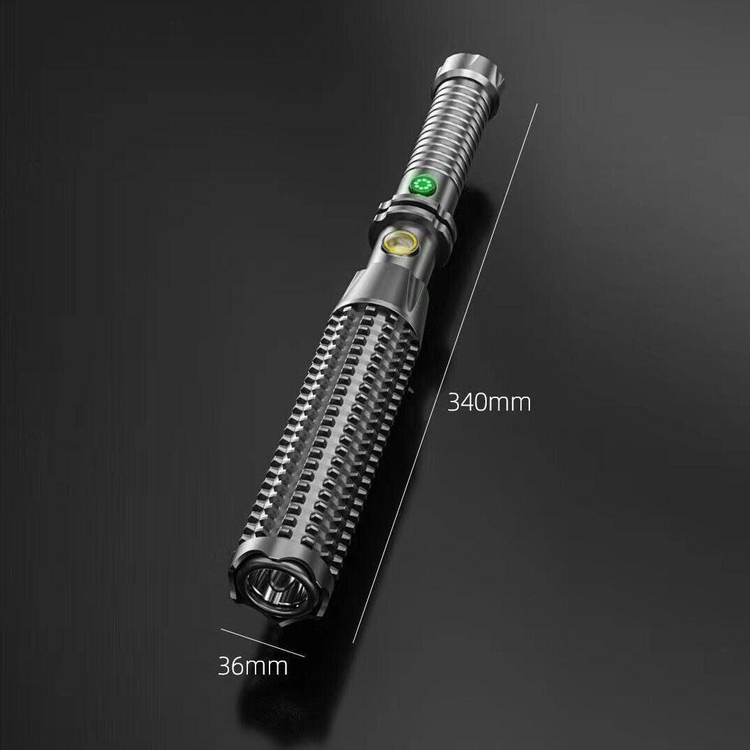 Defensive Broken Window LED Torchl Light Tactical Flashlight Rechargeable Lamp