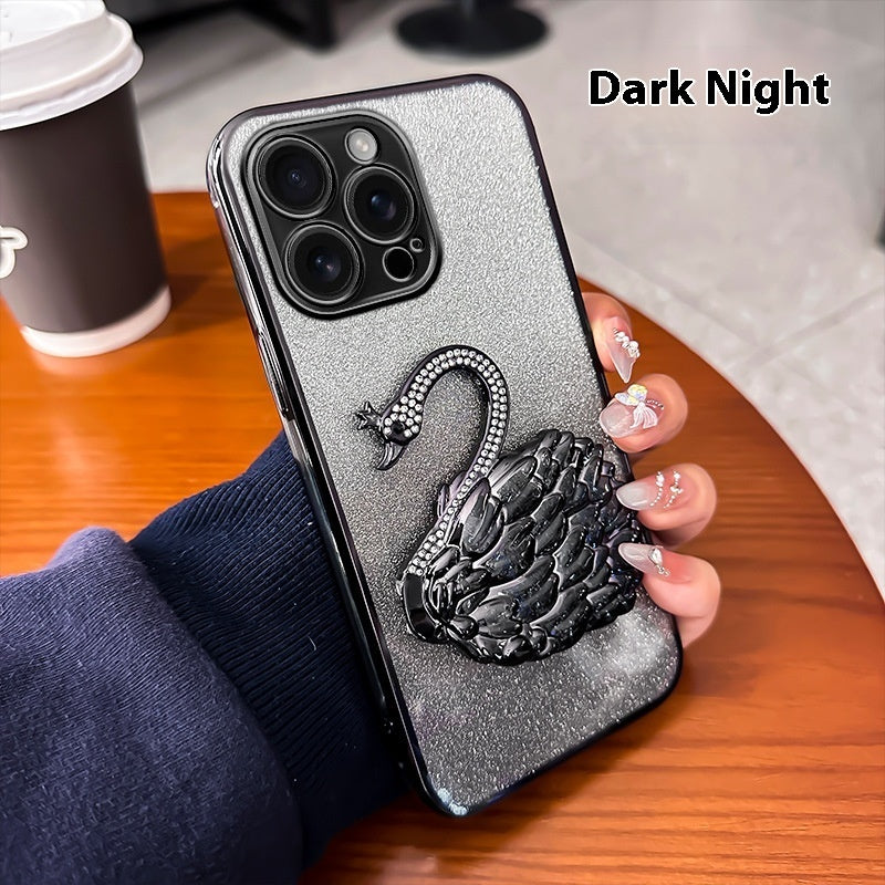 Swan Bracket Phone Case