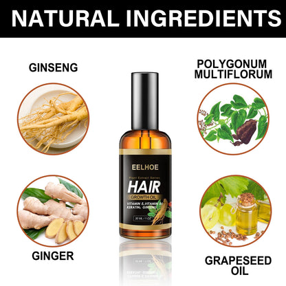 Ginger Repair Hair Follicle Soft Moisturizing And Nourishing Essential Oil