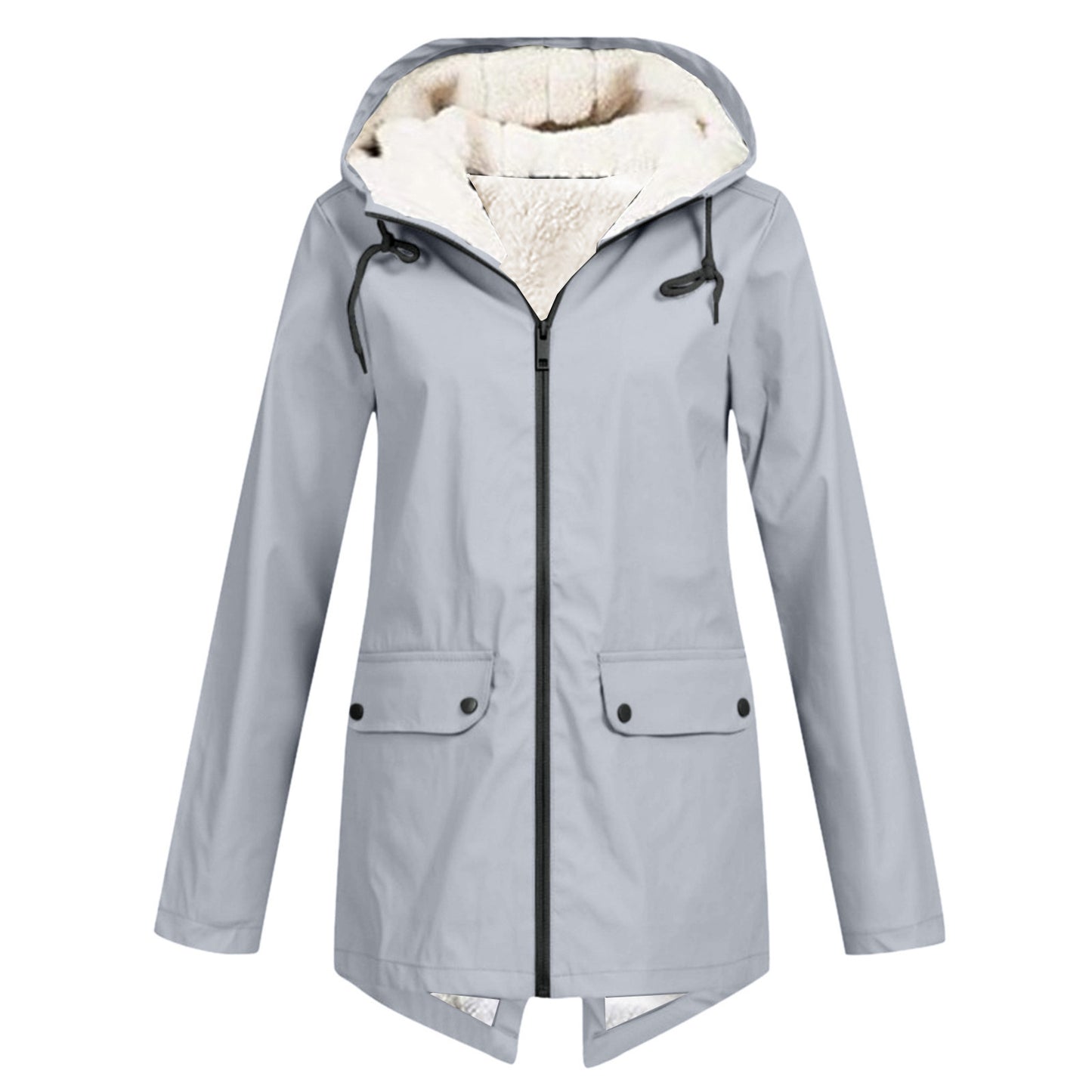 Autumn And Winter Outdoor Fleece Padded Coat