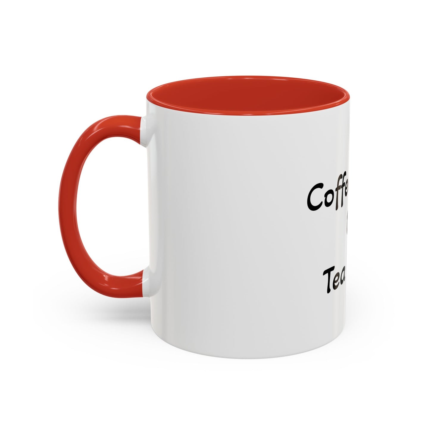 Coffee Lover or Tea Lover Mug | Accent Coffee Cup | Gift for Coffee Lovers, Unique Tea Gift, Kitchen Decor, Perfect for Holidays
