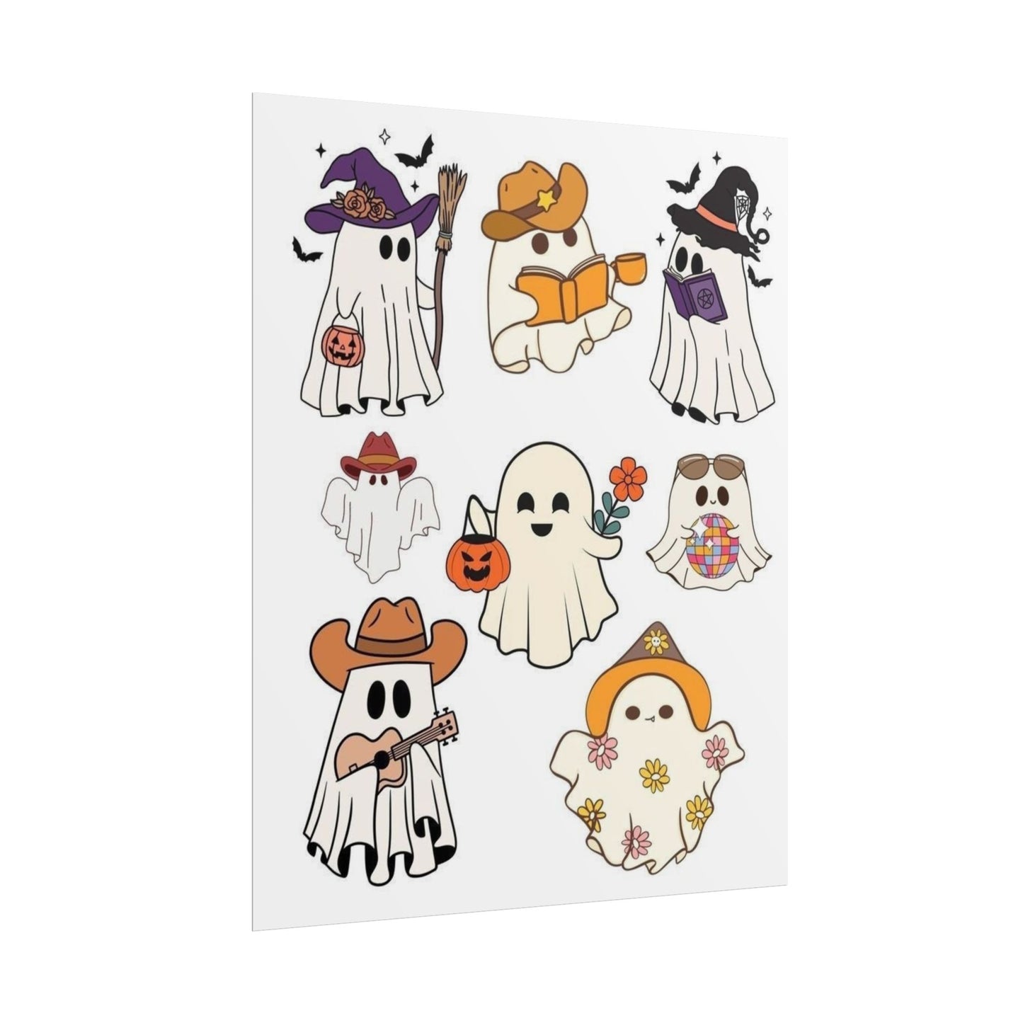 Charming Ghost Stickers