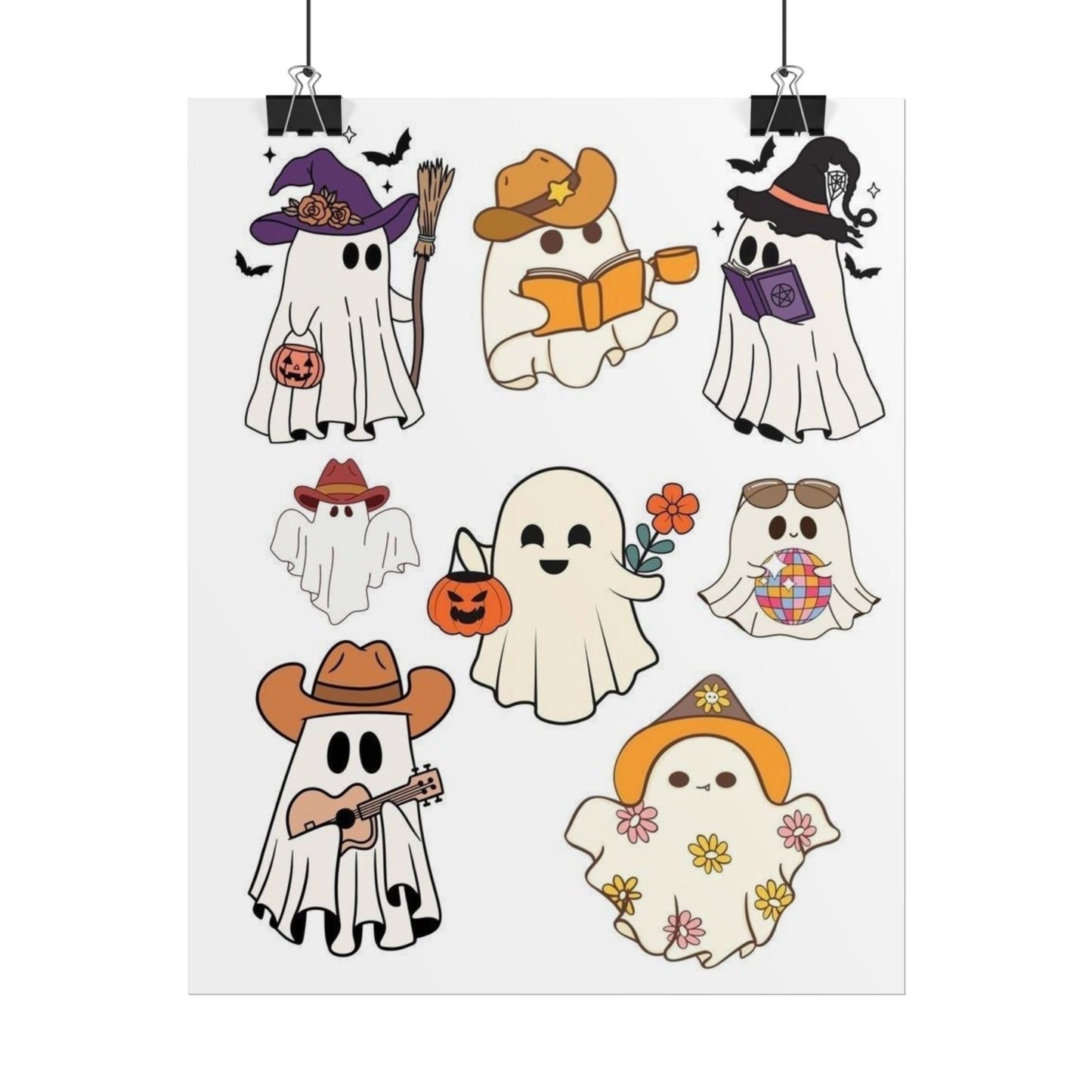 Charming Ghost Stickers