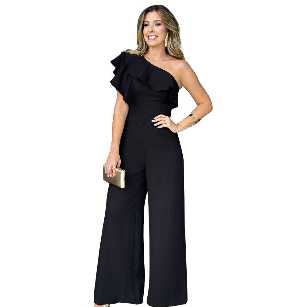 Loose Straight  Women's Jumpsuit