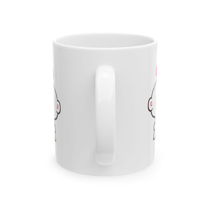 Cute Animal Ceramic Mug: Adorable Bear & Bunny Design, Perfect for Coffee Lovers, Gift for Kids or Animal Lovers, Cute Kitchen Decor, [...]
