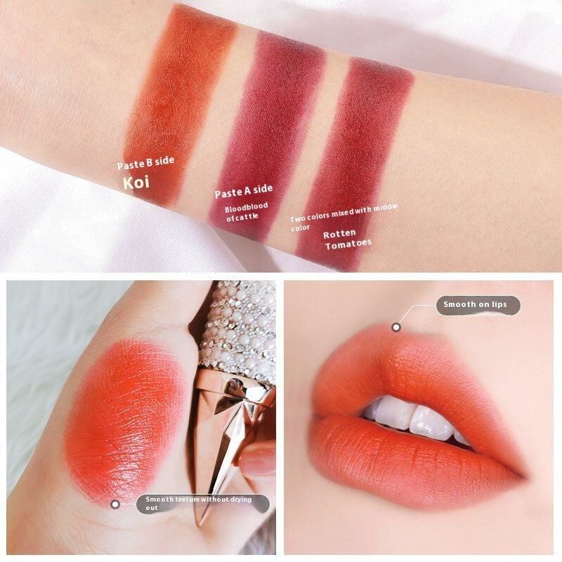 Three-color Lipstick Waterproof