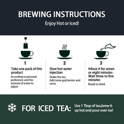 Winter Melon Lotus Leaf Tea 20 Bags- Oil-Removing And Fat-Reducing Tea. Contains Chrysanthemum, Winter Melon, Tangerine Peel, Cassia Seed, Hawthorn, Buckwheat, Double Red Rose, Lotus Leaf, And Lemo