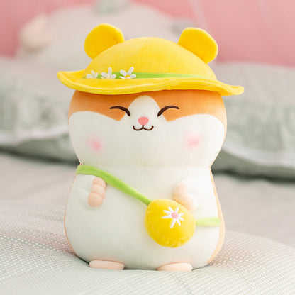 Summer hamster doll pillow