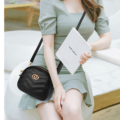 Women's Shoulder Messenger Bag New Fashion Small Round Mini