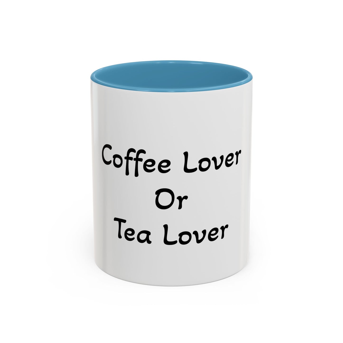 Coffee Lover or Tea Lover Mug | Accent Coffee Cup | Gift for Coffee Lovers, Unique Tea Gift, Kitchen Decor, Perfect for Holidays