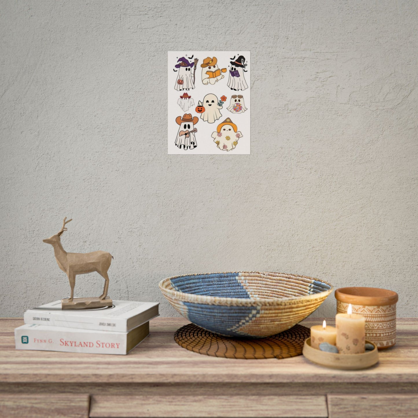 Charming Ghost Stickers