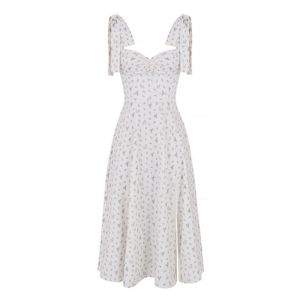 Suspender Dress French Resort Dress