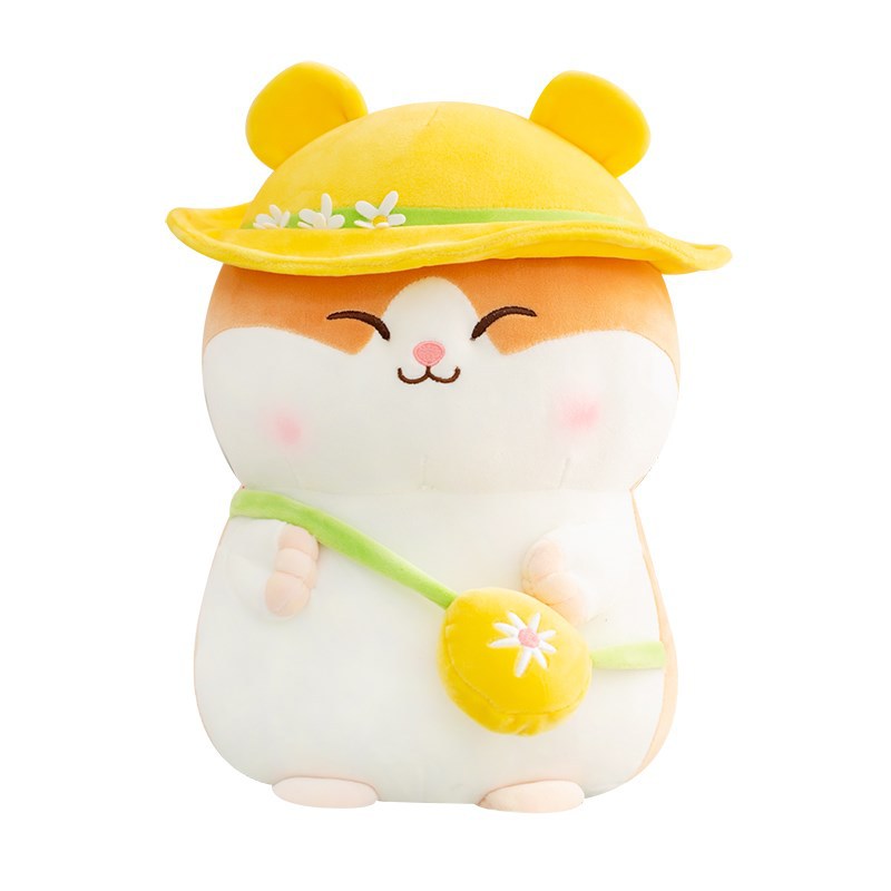 Summer hamster doll pillow