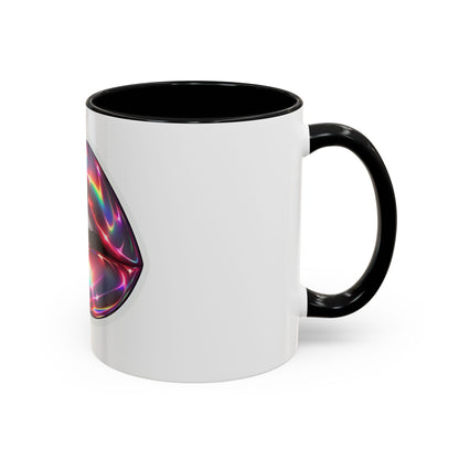 Glossy Lip Art Coffee Mug | Rainbow Kiss Design | Unique Gift for Her, Coffee Lovers, Birthday, Valentine's Day