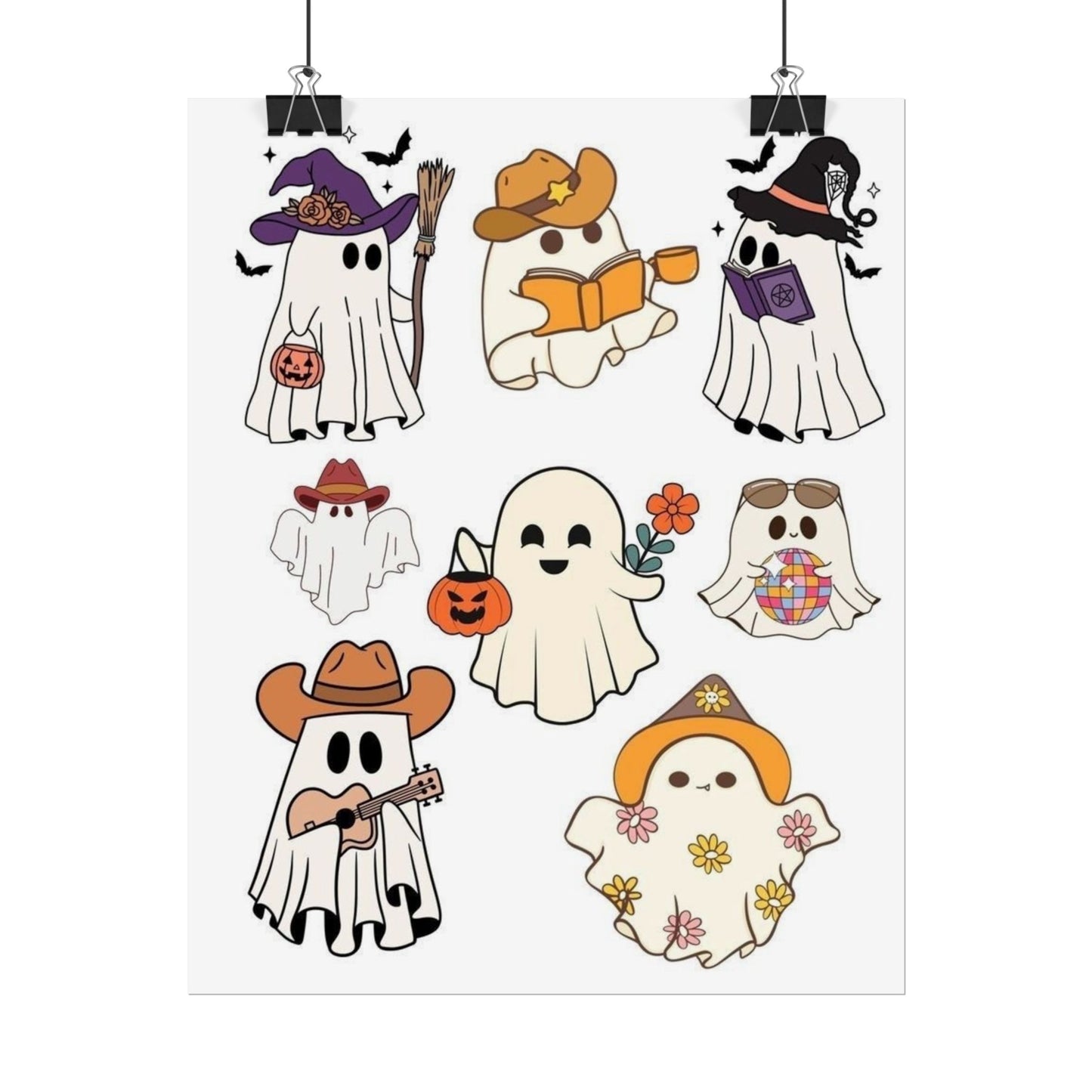 Charming Ghost Stickers