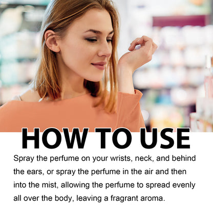 Exquisite Women's Perfume Coffee Patchouli Style Perfume Natural Fresh And Elegant Long Aftertaste Shows The Charm Atmosphere Dating Perfume