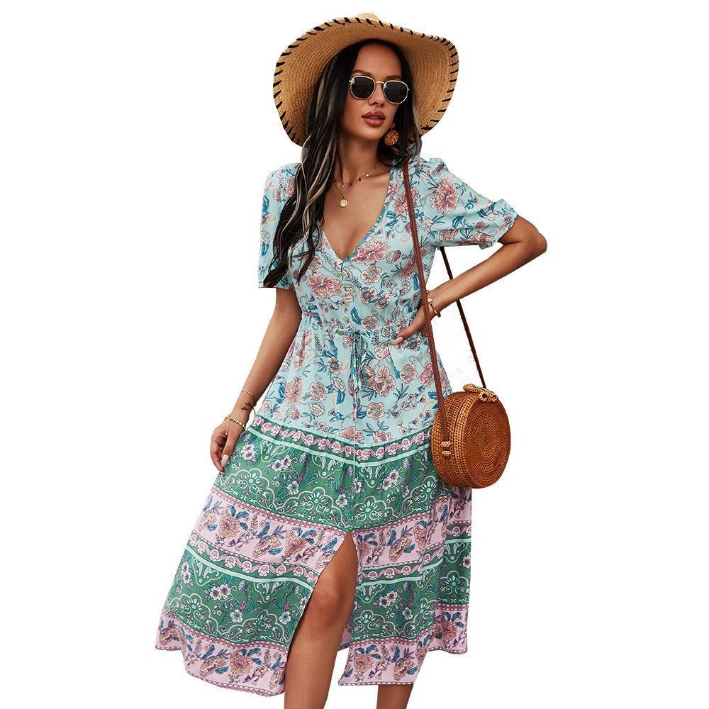 Summer New Product Women's Dress Holiday Style Dress