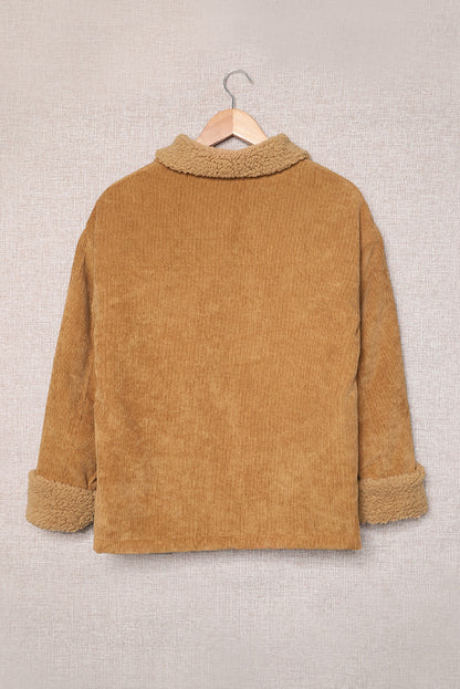 Winter Retro Fur Collar Coat Women