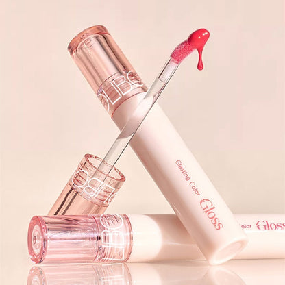 Moisturizing Dual-use Lip Lacquer Lipstick No Stain On Cup