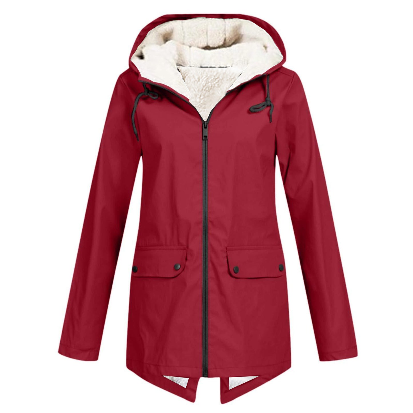 Autumn And Winter Outdoor Fleece Padded Coat