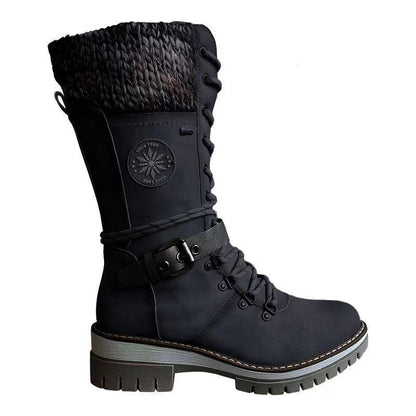 Autumn And Winter New Women's Riding Boots  Snow Boots