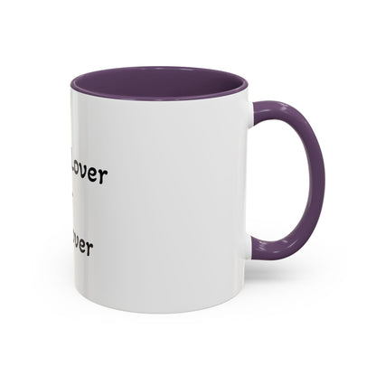 Coffee Lover or Tea Lover Mug | Accent Coffee Cup | Gift for Coffee Lovers, Unique Tea Gift, Kitchen Decor, Perfect for Holidays