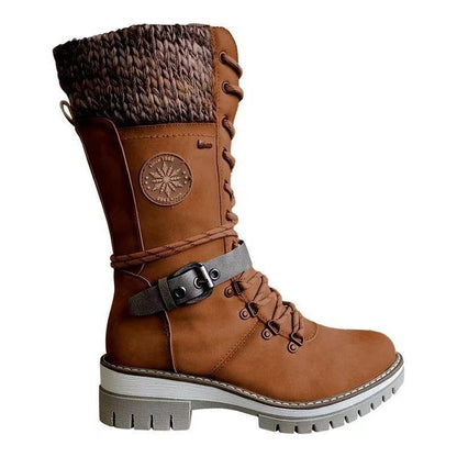 Autumn And Winter New Women's Riding Boots  Snow Boots