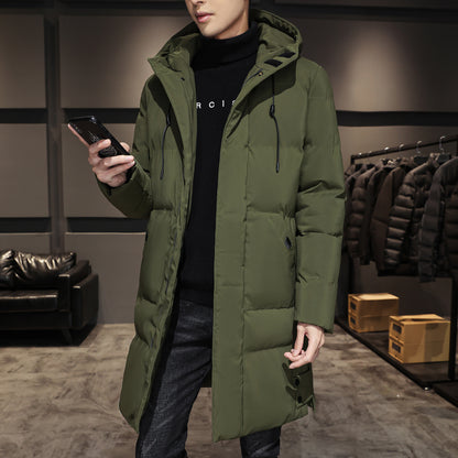 Men's Winter Cotton Coats Coat Thick Mid-length