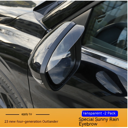 23 New Outlander Exterior For Modification Side Window Deflector