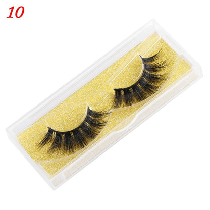 Eyelashes 25mm Wispy Fluffy Fake Lashes