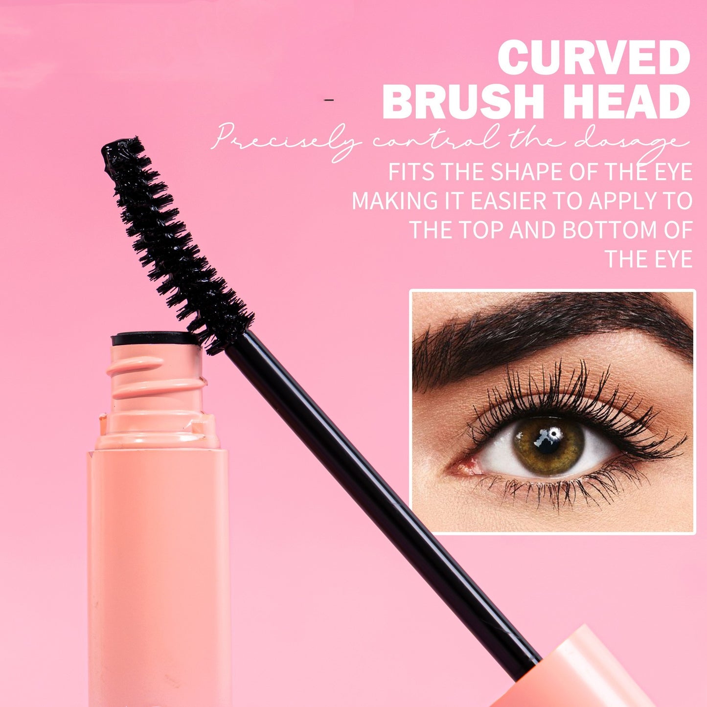 Mascara Waterproof Not Smudge Curling