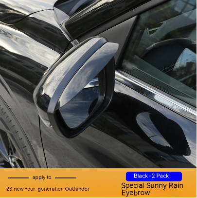 23 New Outlander Exterior For Modification Side Window Deflector