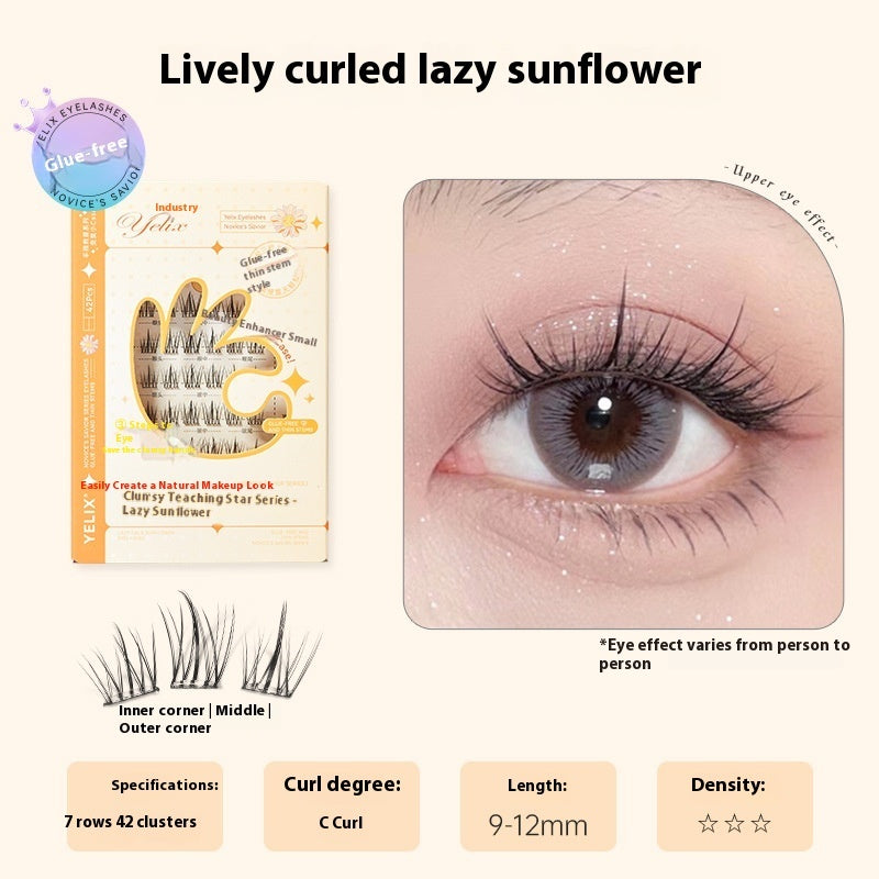 Glue-free Self-adhesive Eyelash False Eyelashes