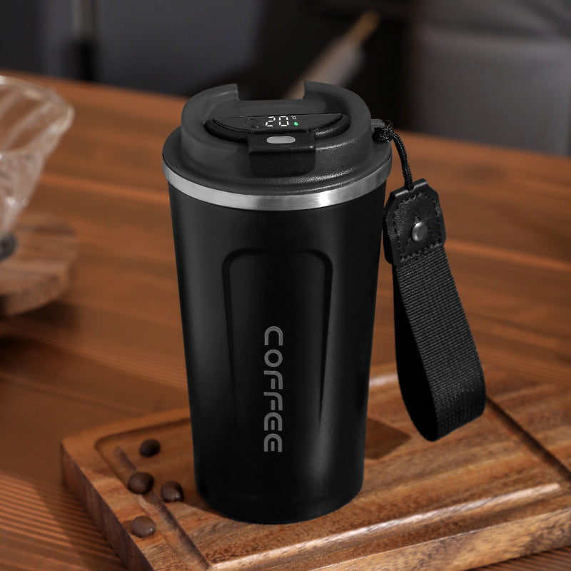 Smart Coffee Cup Stainless Steel Portable Vacuum Cup