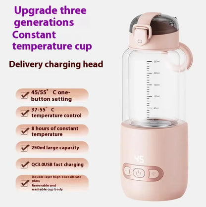 MilkMate Pro Wireless Portable Baby Milk Mixer