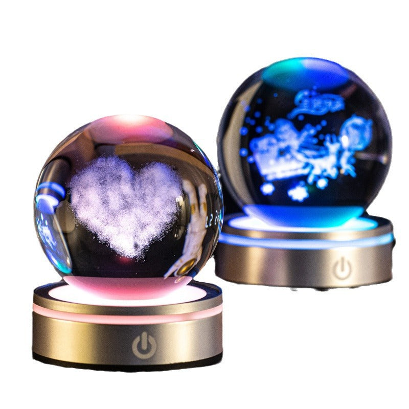 Crystal Ball Starry Sky Desktop Decoration