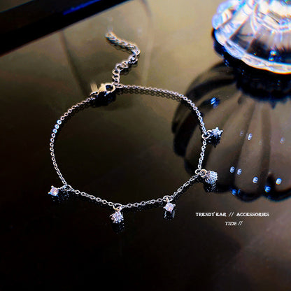 Super Flash Zircon Love Women's Bracelet