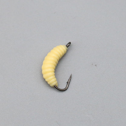 Lure With Hook Mealworm Suit