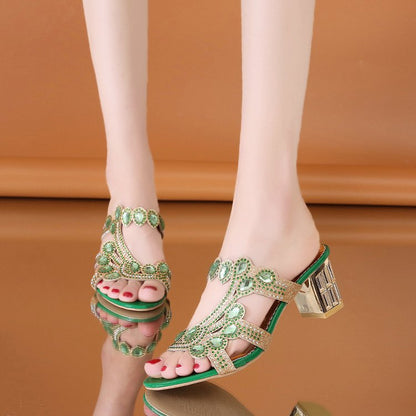 High Heel Flip-flops Sandals