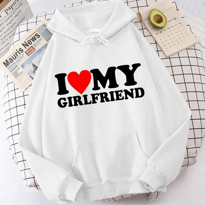 I Love My Boyfriend Girlfriend Hoodie