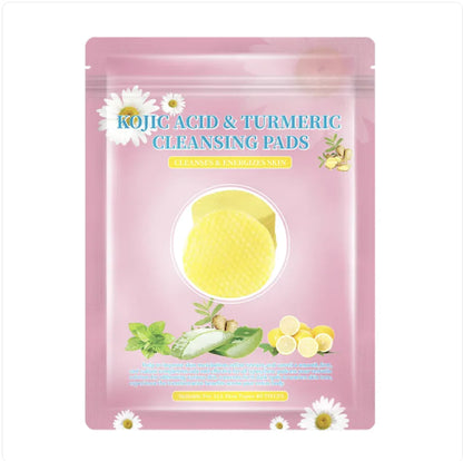 Turmeric Kojic Acid Cleansing & Oil Control Pads