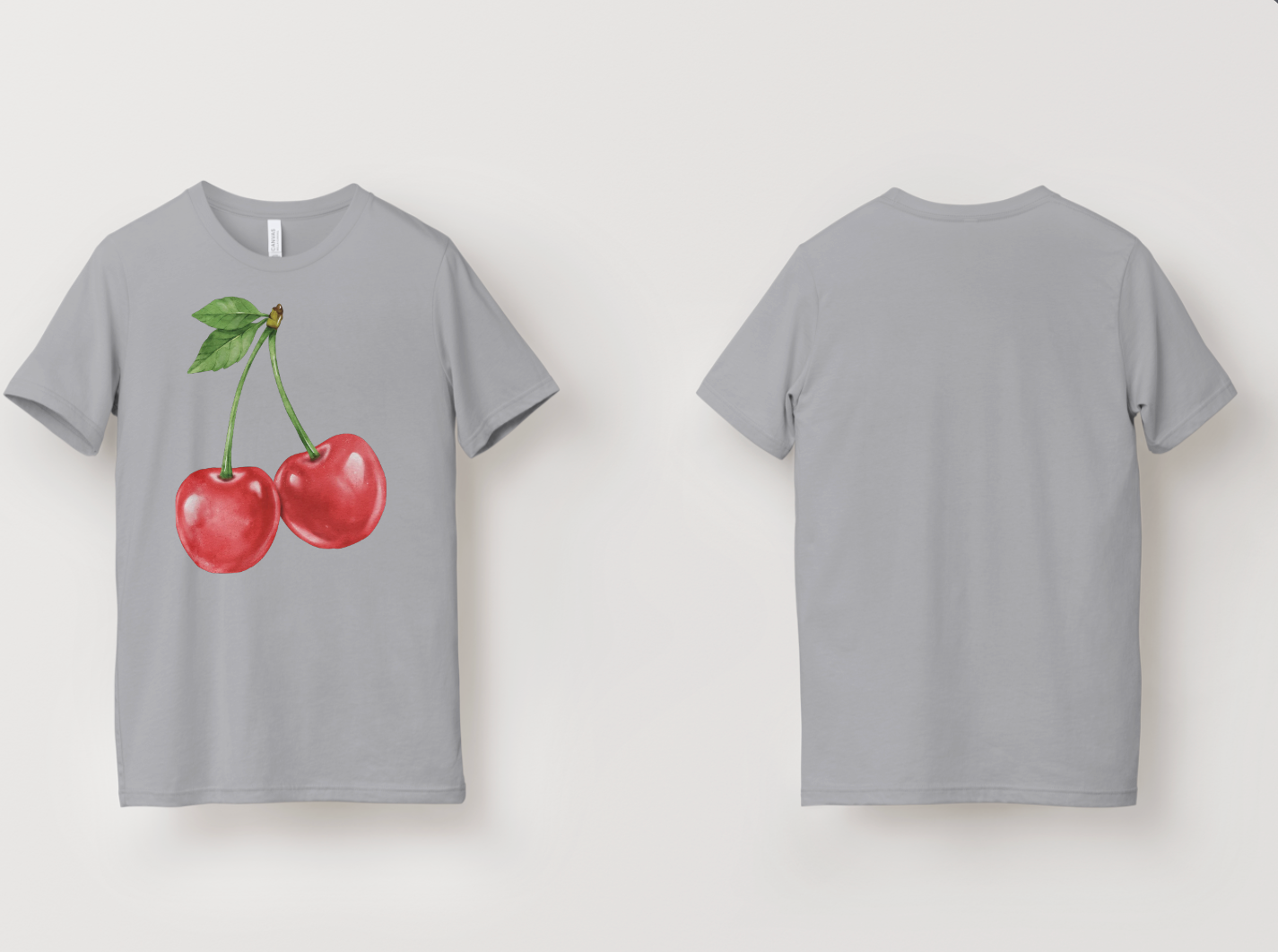 Sweet Cherry Graphic T-Shirt – Cute Red Fruit Aesthetic Tee