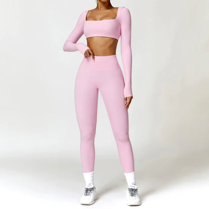 Winter Nude Feel Tight Yoga Suit