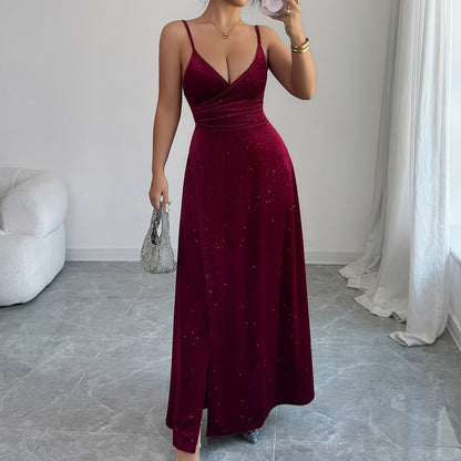 Elegant Strapless Dress For Women