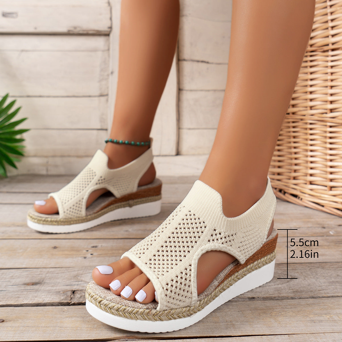 Women Peep-Toe Sandals