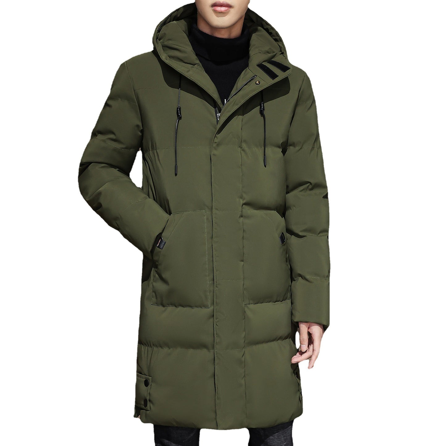 Men's Winter Cotton Coats Coat Thick Mid-length