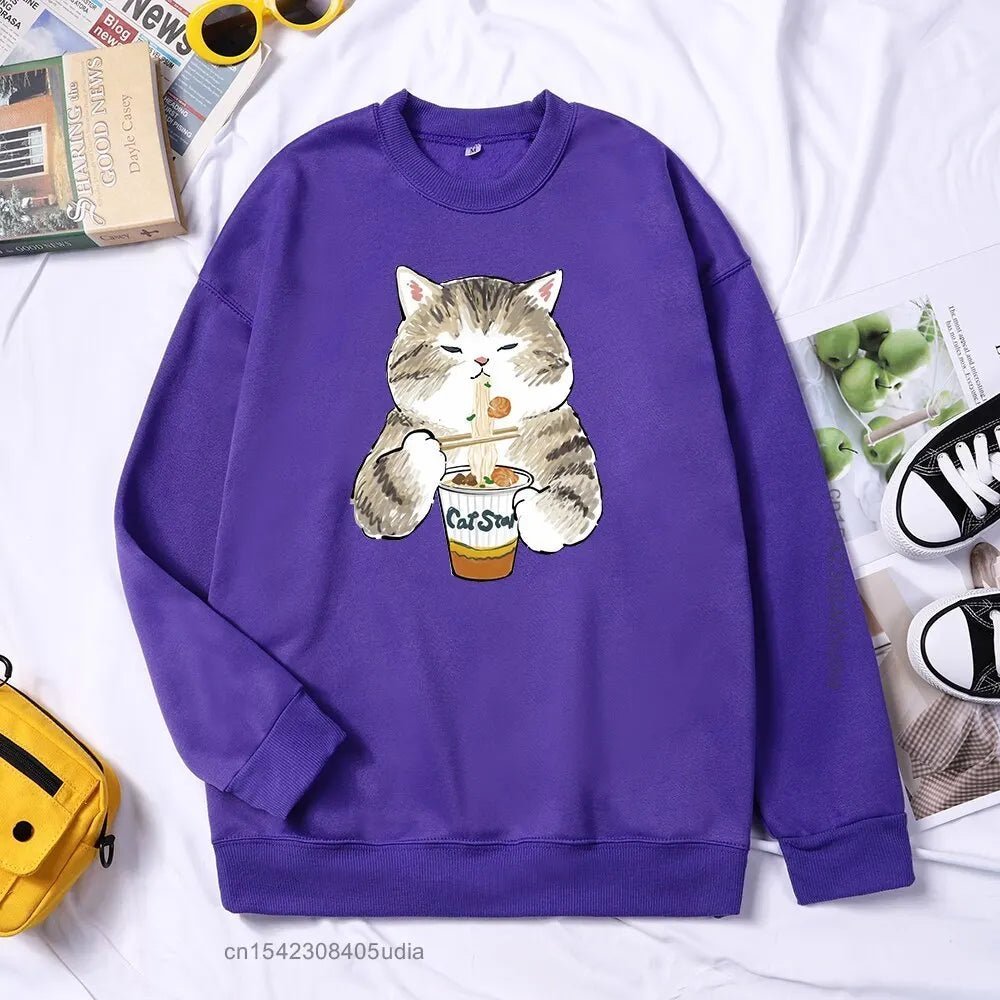 Drop-shoulder Sleeve Casual Sports Hoodie Sweater