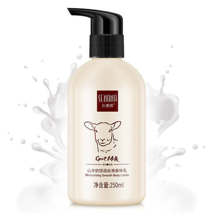 Goat's Milk Body Lotion Hydrating Moisturizing Peeling Chicken Skin