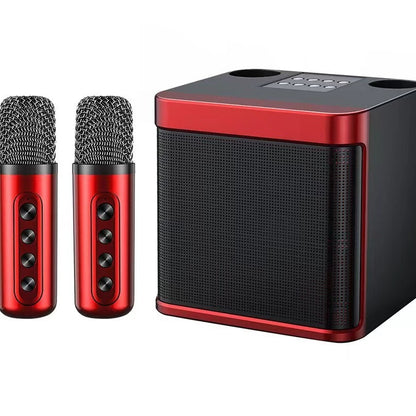 Home Karaoke 203 Bluetooth Speaker Wireless Microphone Audio