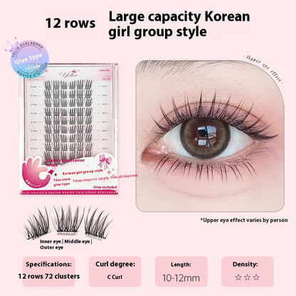 Glue-free Self-adhesive Eyelash False Eyelashes